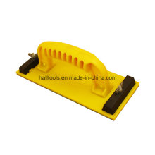 Yellow Color Plastic Handle Sanding Block