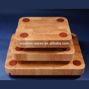 Hot sell wooden butcher block, good quality butcher block with feet