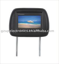 7 inch headrest monitor with pillow
