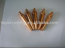 Flame cutting nozzle