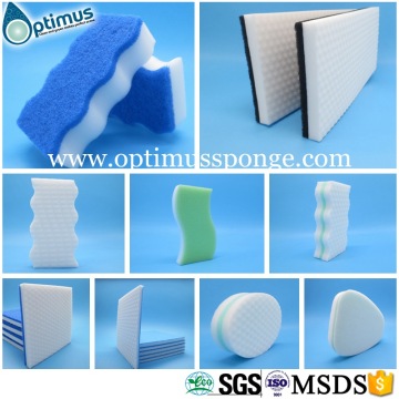 New Products Custom Flower Shape Wholesale Magic Sponge Scourer