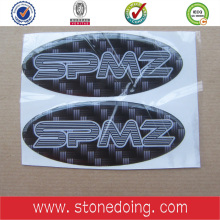 Logo Dome Oval Stickers Custom Crystal Epoxy Resin Stickers