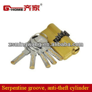 serpentine groove mortise lock cylinder