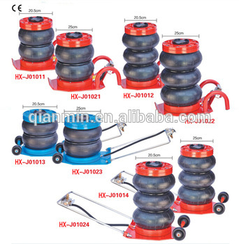 Air Jack with small wheels