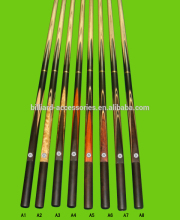 Hand made Ash wood snooker cue, pool cues, billiard snooker cue
