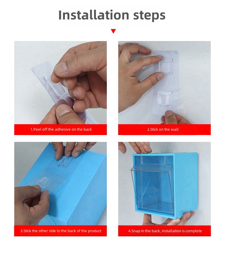 despejar caixas tip out bins