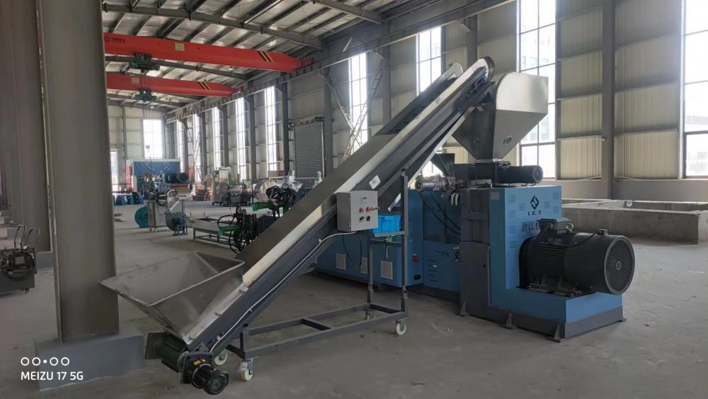 double stage PE pelletizing machine