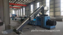 double stage PE pelletizing machine
