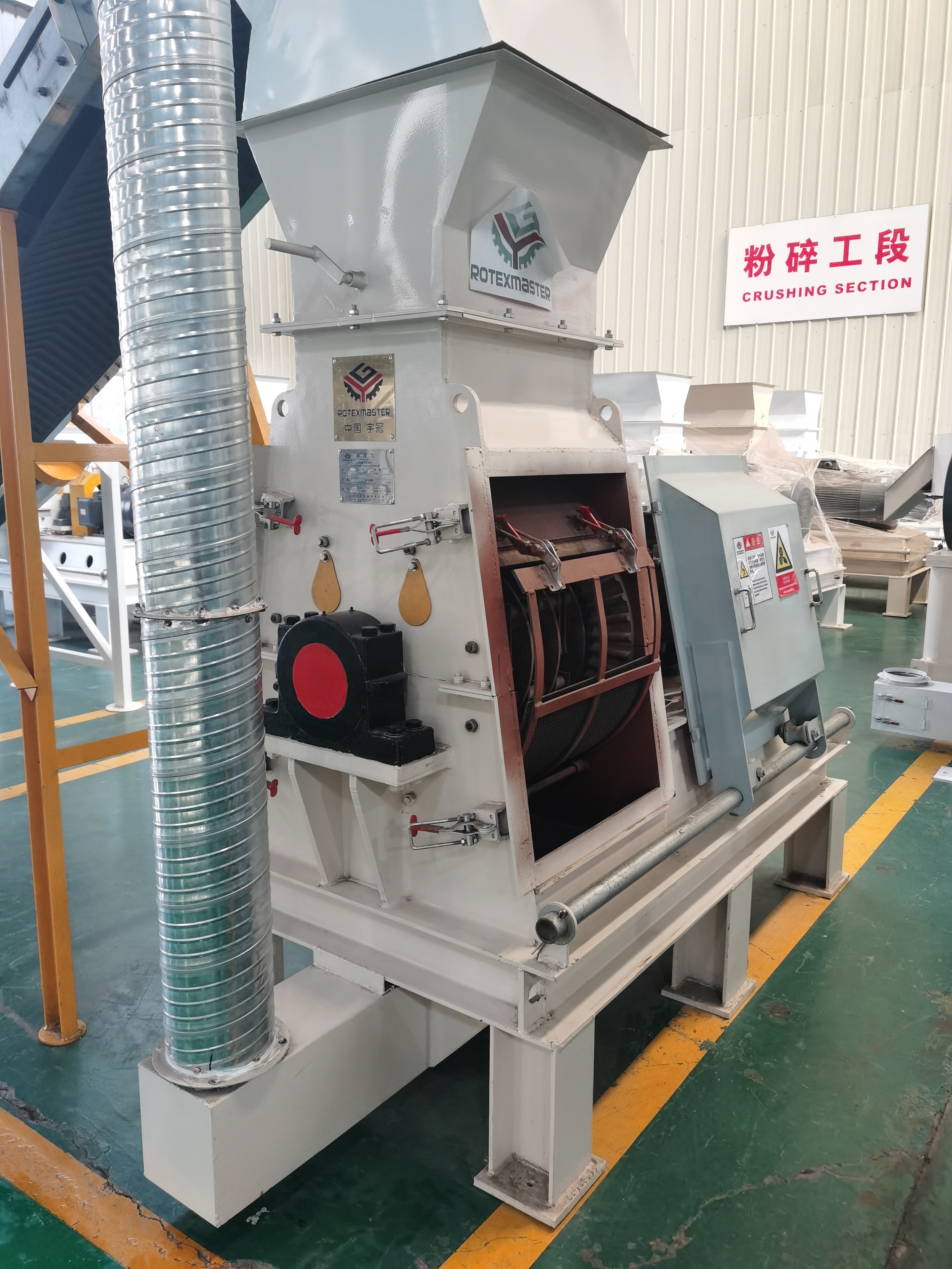Efficient Hammer Mill Wood Chips Hammer Mill Biomass Grinder With Good Quality