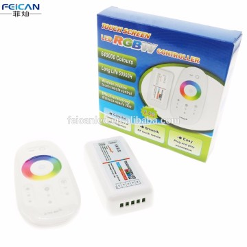 2.4G Wireless Remote control Touch Screen RGBW LED controller