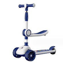 Roller Skates 3 Wheel Kids Balance Bicycle Scooter