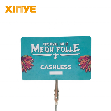 CR80 standard PET smart card for membership