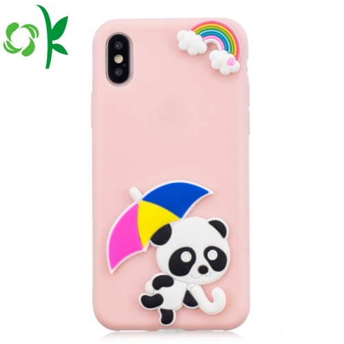 Accesorios de teléfono de silicona Funda de teléfono de silicona 3D