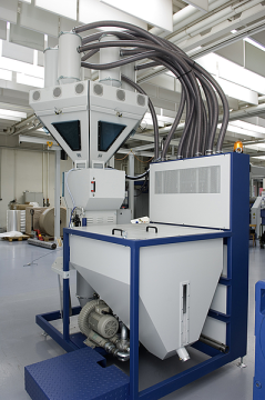 Gravimetric mixing and dosing unit