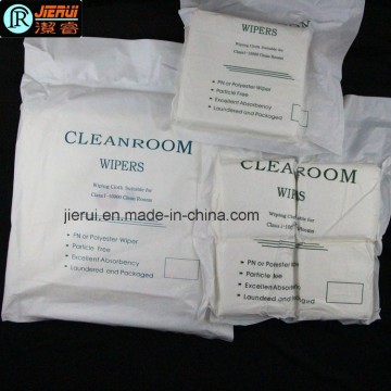 Microfiber Clean Room Wipers in Sizes 4x4, 6x6, and 9x9