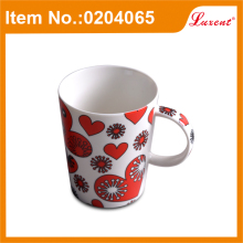 ceramic water color printed mug