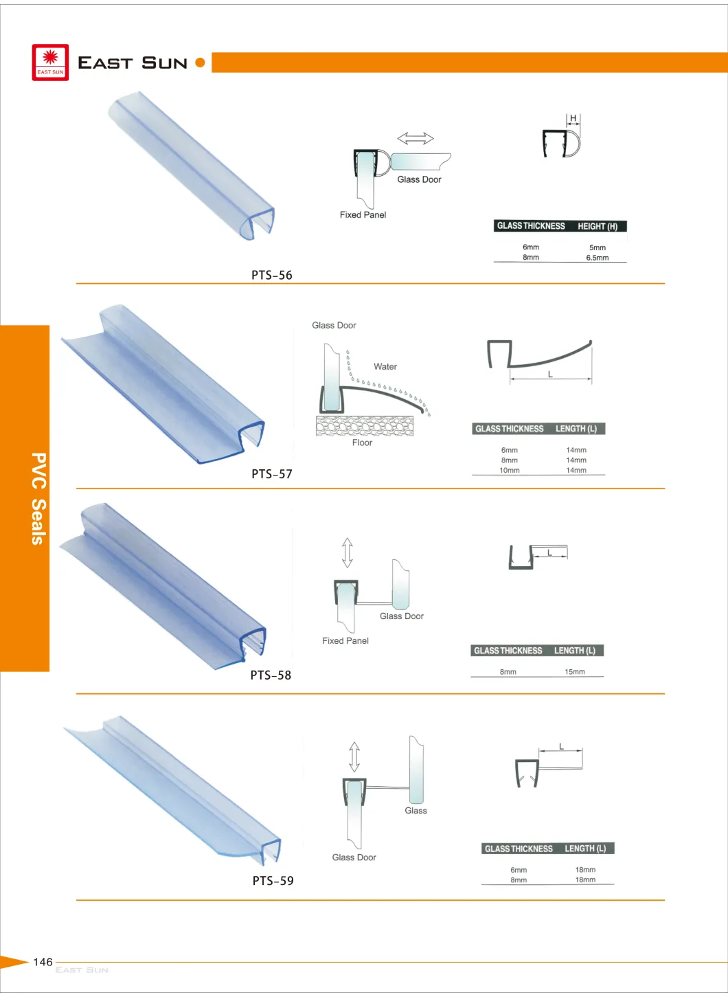 Hot Designs PVC Seal Rubber Seal (PTS-58)