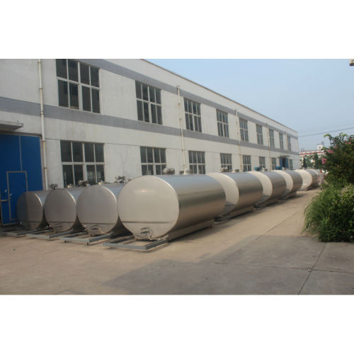 milk cooling tanks with auto CIP