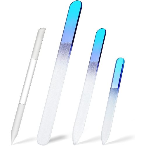 4 Pcs Glass Nail File Set