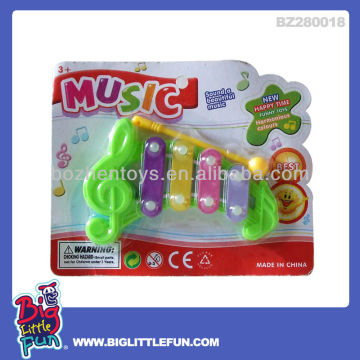 Mini kids toys plastic musical instruments xylophone toy