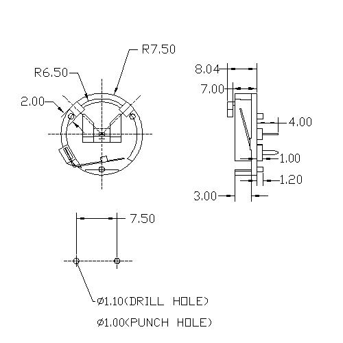 Coin Cell Holders FOR CR1220B BT-S-SN-R-CR1220B