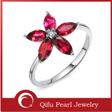 Handcraft Sterling Silver 925 Finger Cubic Zircon Ring