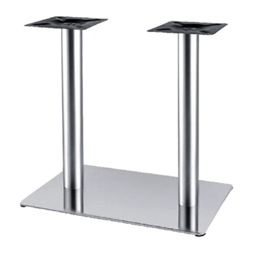 Stainless Steel Dining Round Bar Silver Table Bases