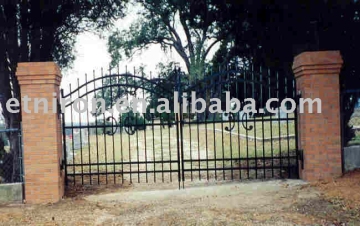 ornamental iron gate