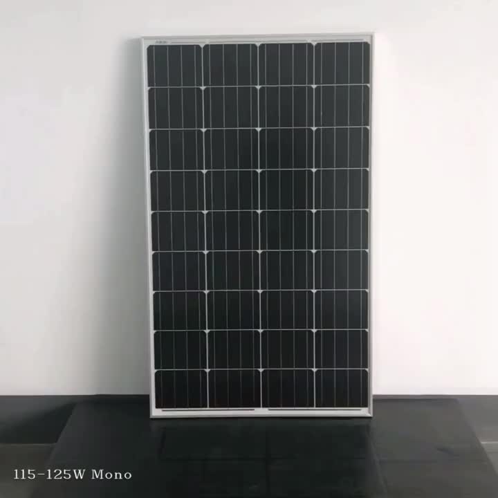 125W-130W Energia słoneczna panel słonecznych