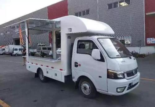 Truk makanan mobile dengan truk penjual dapur lengkap