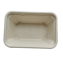 Biodegradable Sugarcane Tray 750ML Food Boxes