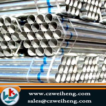 hot dipped galvanized Erw Steel Pipe