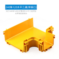 yellow fiber optic cable channel 240mm