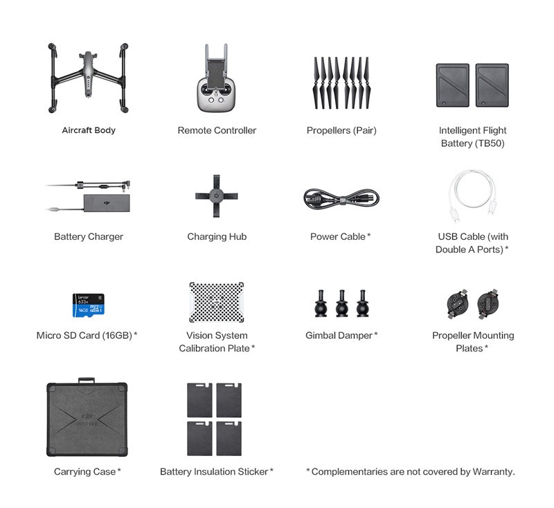 DJI INSPIRE 2 professional intelligence drone