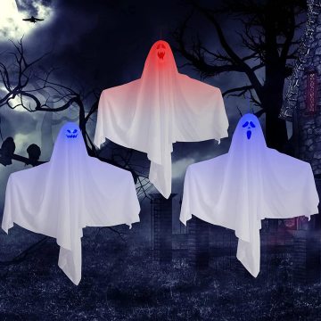 Halloween Hanging Ghosts Decorations Light