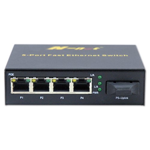 5 Ports Non-managed 10/100M Smart POE Switch