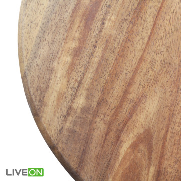 Round Acacia Wood Cutting Board