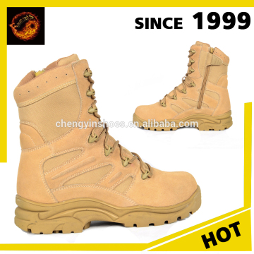 hot selling outdoor competitive price men LeatherDesert military combat boots