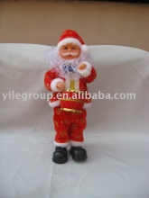 14"santa hitting  drum