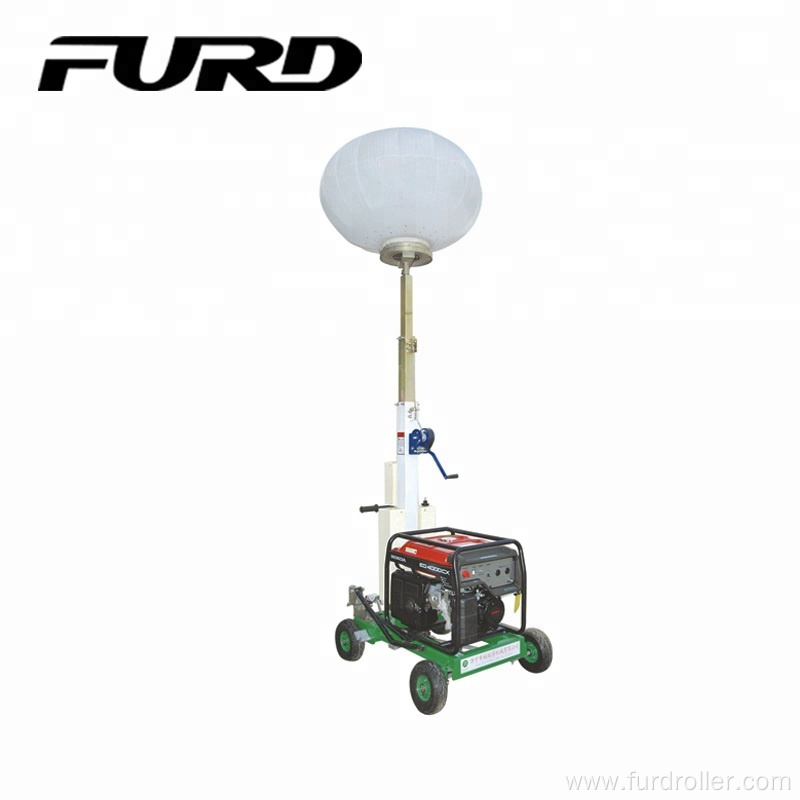 FZM-Q1000 FURD handle 2kw balloon mobile construction Light Tower