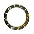 Black Ceramic watch bezel insert for diving watch