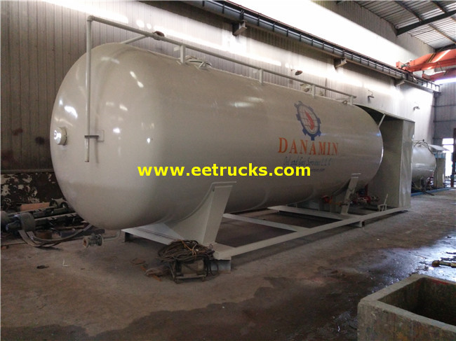 60cbm Skid Mounted Propane Tanks