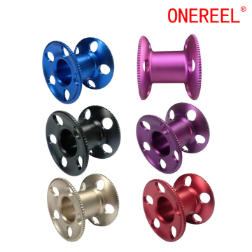 Scuba Diving Aluminum Finger Spool Reels