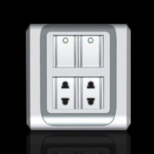double switch and double sockets