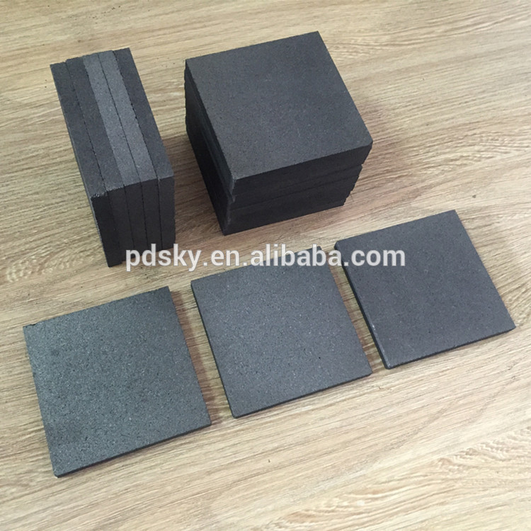 ISO9001 High Density Artifical Isostatic Graphite Product /Customized Big Graphite Block