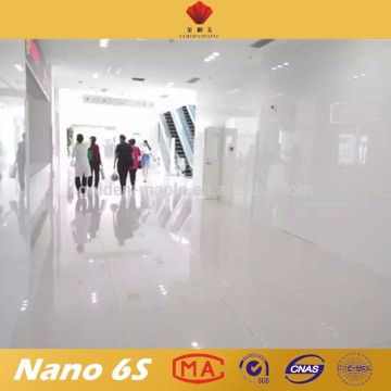 Pure white micro crystallized stone interior decoration