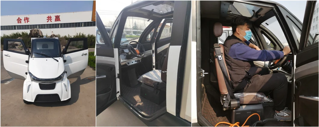 Made in China Manufacturer Small Electric Auto with EEC Certificate for Europe Market