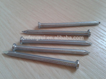 Galvanized Concrete Nails With Grooved Shank