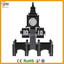MK factory quartz wall clock big ben table flip clock