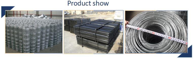China Supplier high tensile strength deer wire mesh Fence/ fixed knot field fence